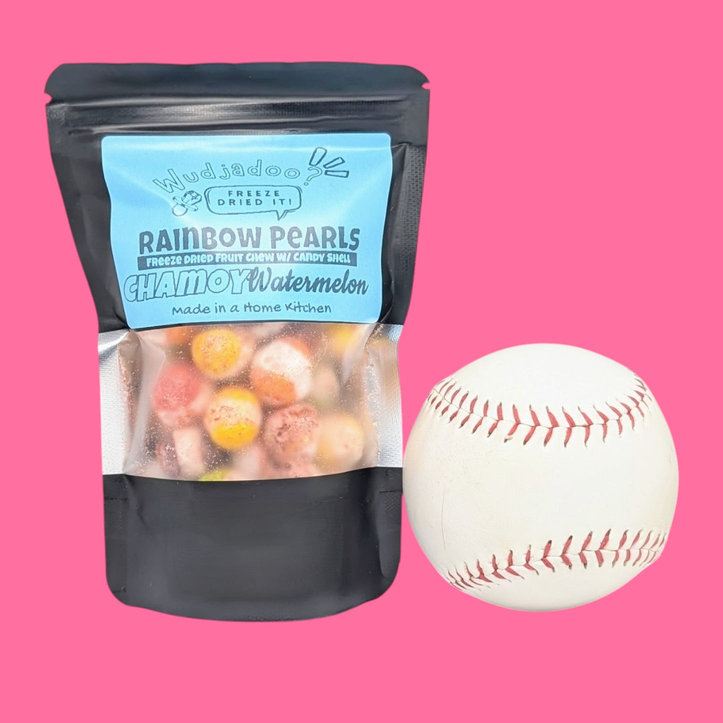 Rainbow Pearls -  Watermelon Chamoy